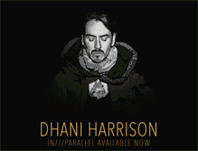 Tablet Screenshot of dhaniharrison.com